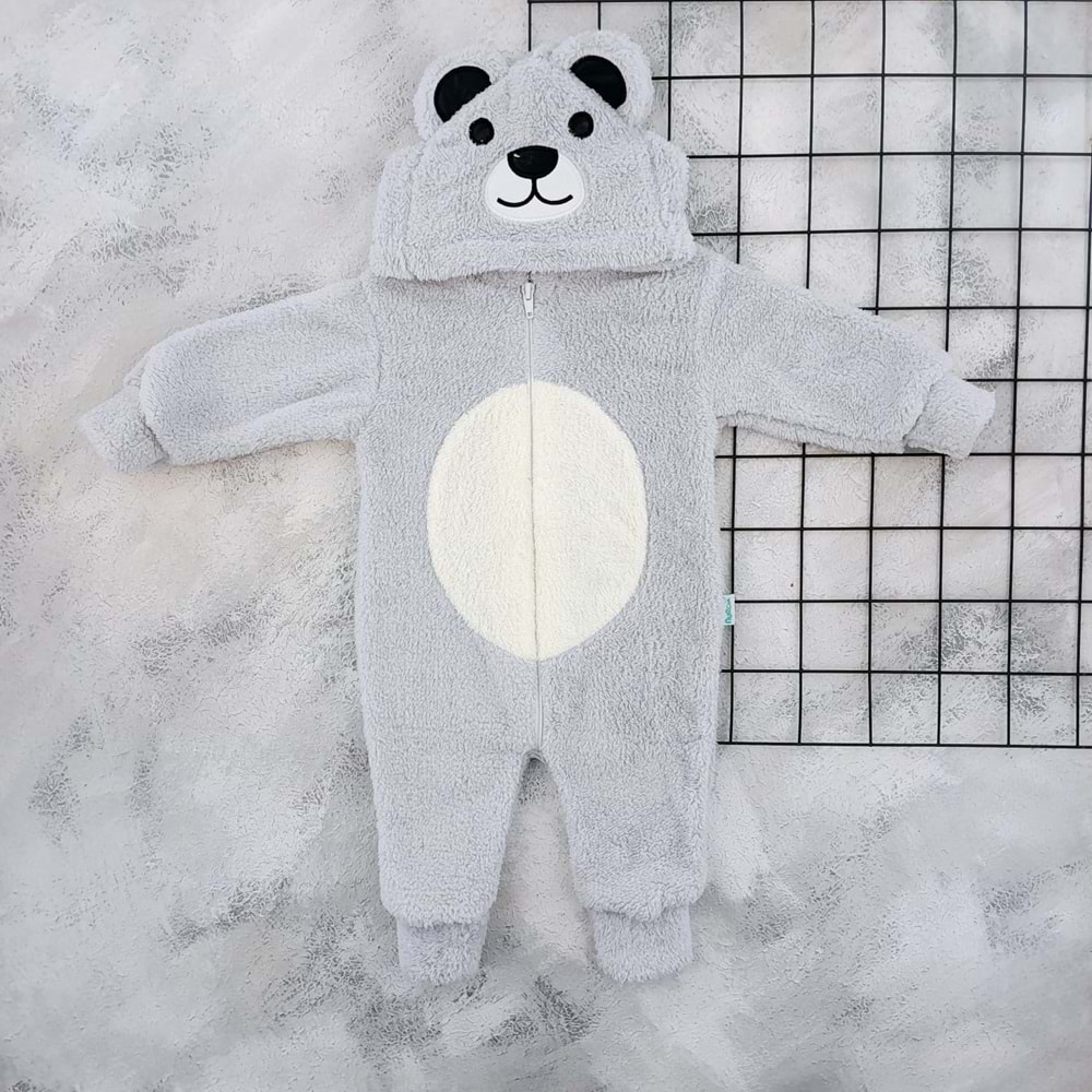 NURCİKS POLAR AYI TULUM - GRİ - 5 YAŞ