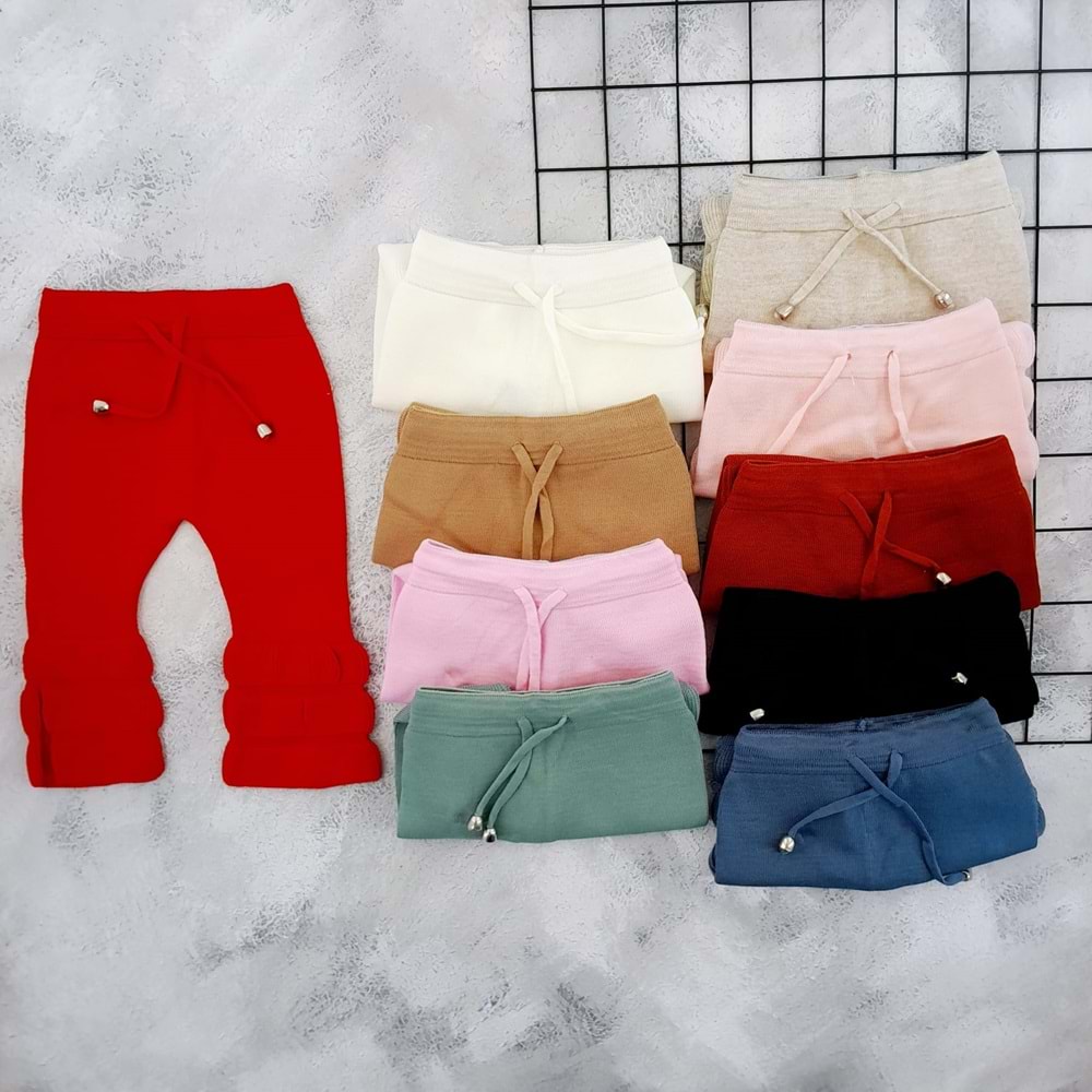 GOGO BİCİ BALON PAÇA TRİKO TAYT - MAVİ - 5-6 YAŞ