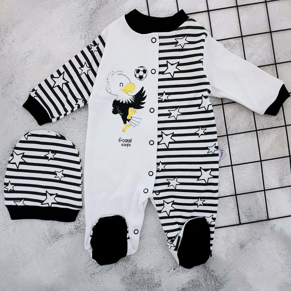 BABY TONE 717 KARTAL TULUM SİYAH&BEYAZ - 6 AY