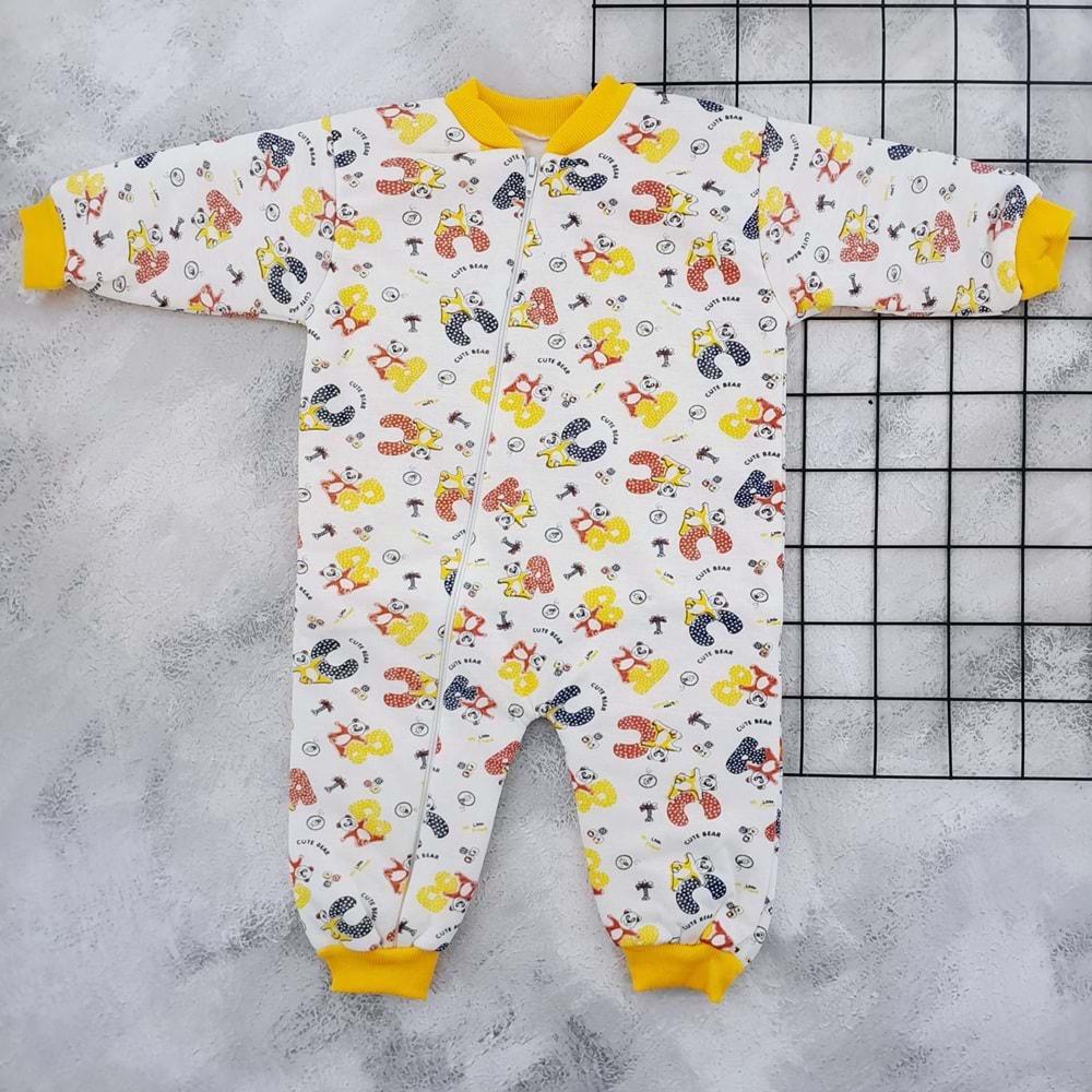 BEBEMER 15201 PANDA ABC UYKU TULUMU - SARI - 1 YAŞ