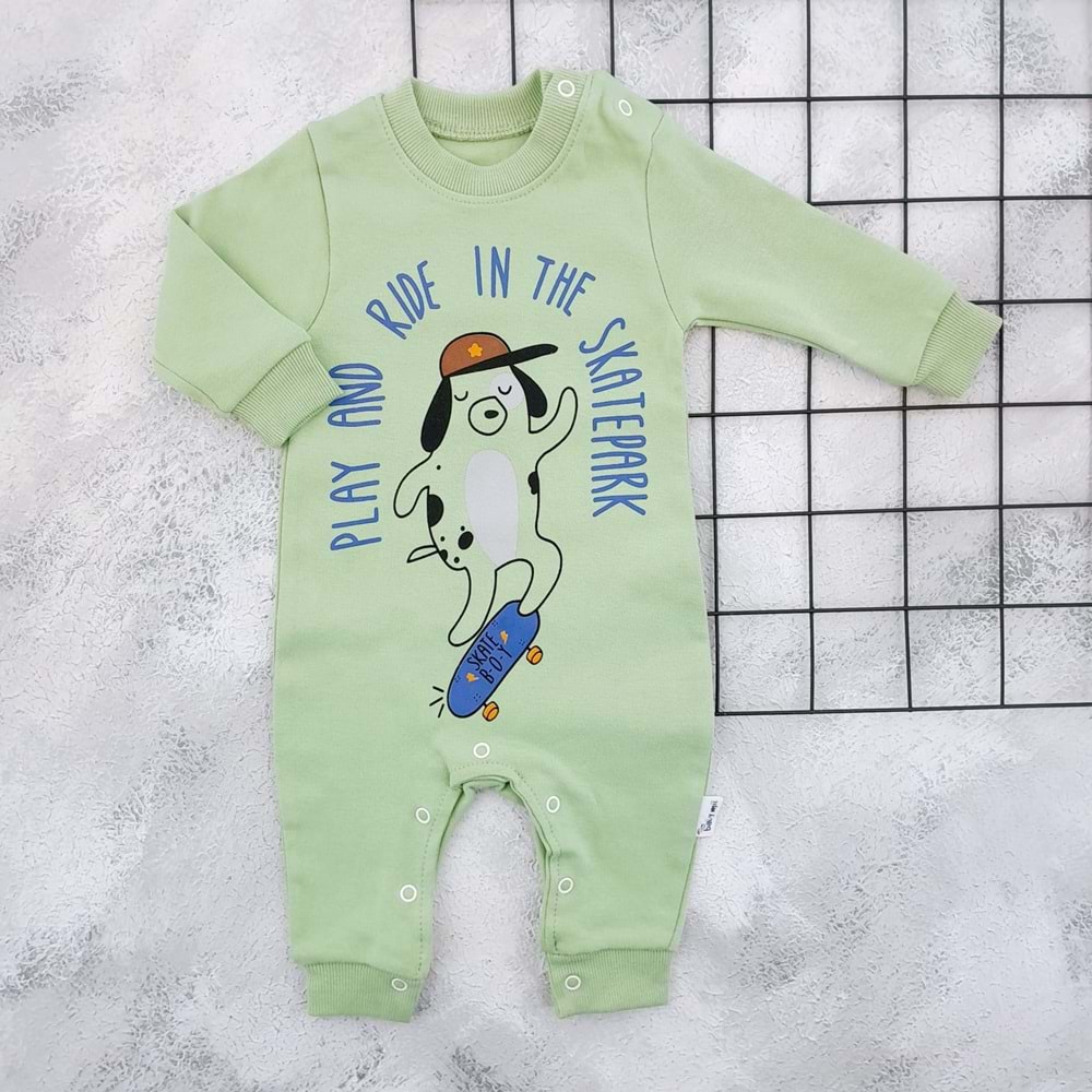 BABYMİİ 0209 KAYKAY KÖPEK TULUM - MİND - 9-12 AY