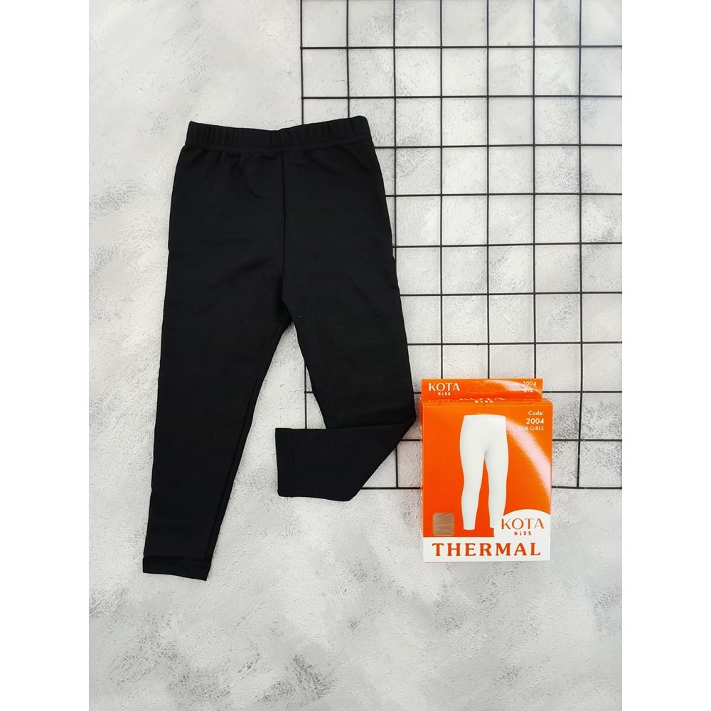 KOTA TERMAL İÇLİK ALT GİYİM KIZ - SİYAH - 9-10 YAŞ