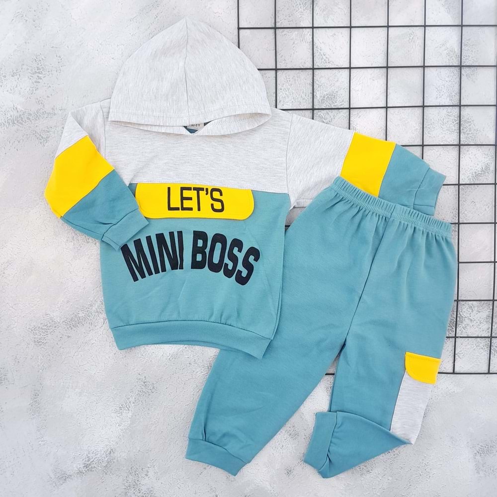 AYTİNİ 862 MİNİBOSS KAPÜŞONLU MEVSİMLİK TAKIM