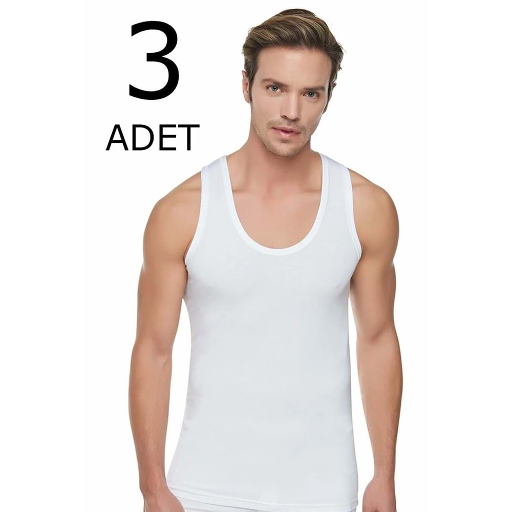 TUTKU 3 LÜ ERKEK ATLET - XS-1 BEDEN