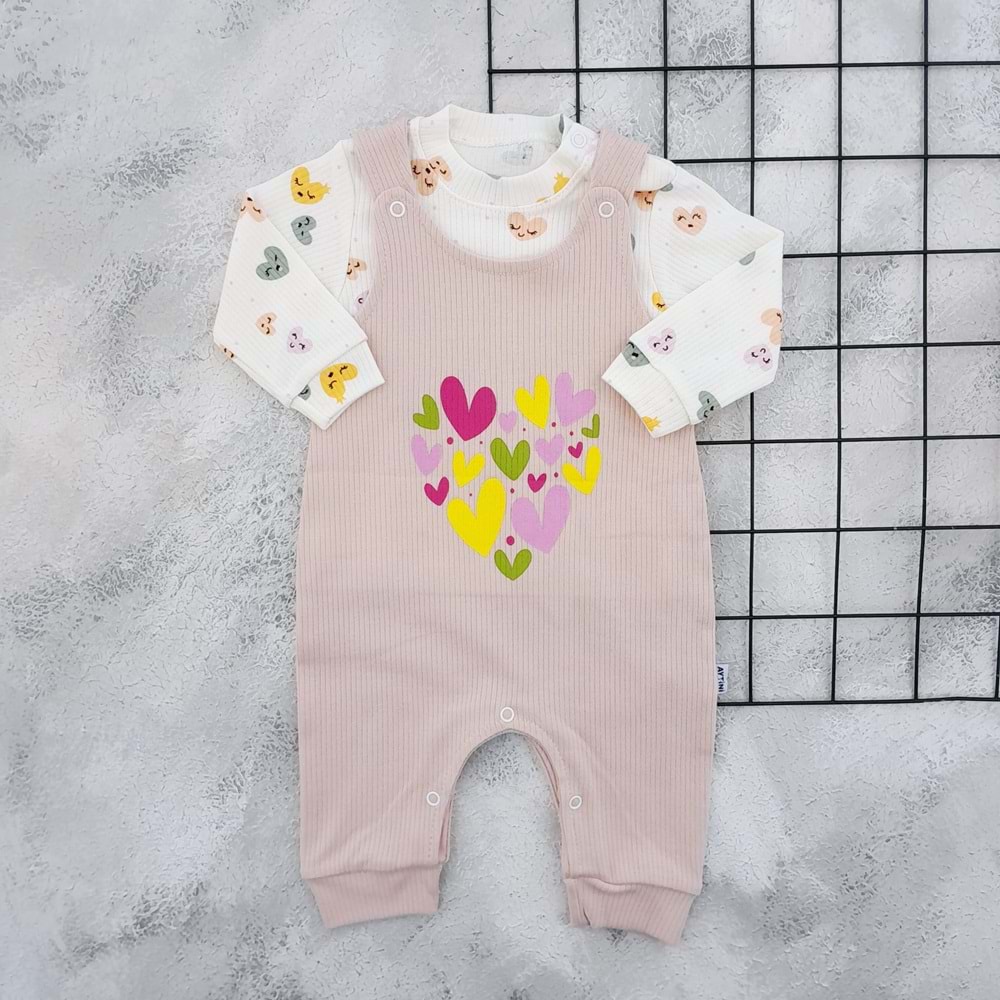 AYTİNİ 1156 KALP BASKILI MANŞETLİ TULUM - MÜRDÜM - 9 AY