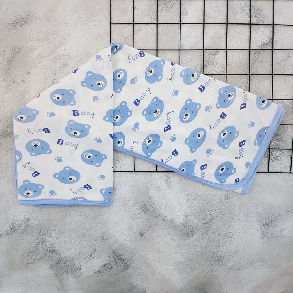 BERÇO 1111 SEVİMLİ AYICIK BASKILI BATTANİYE