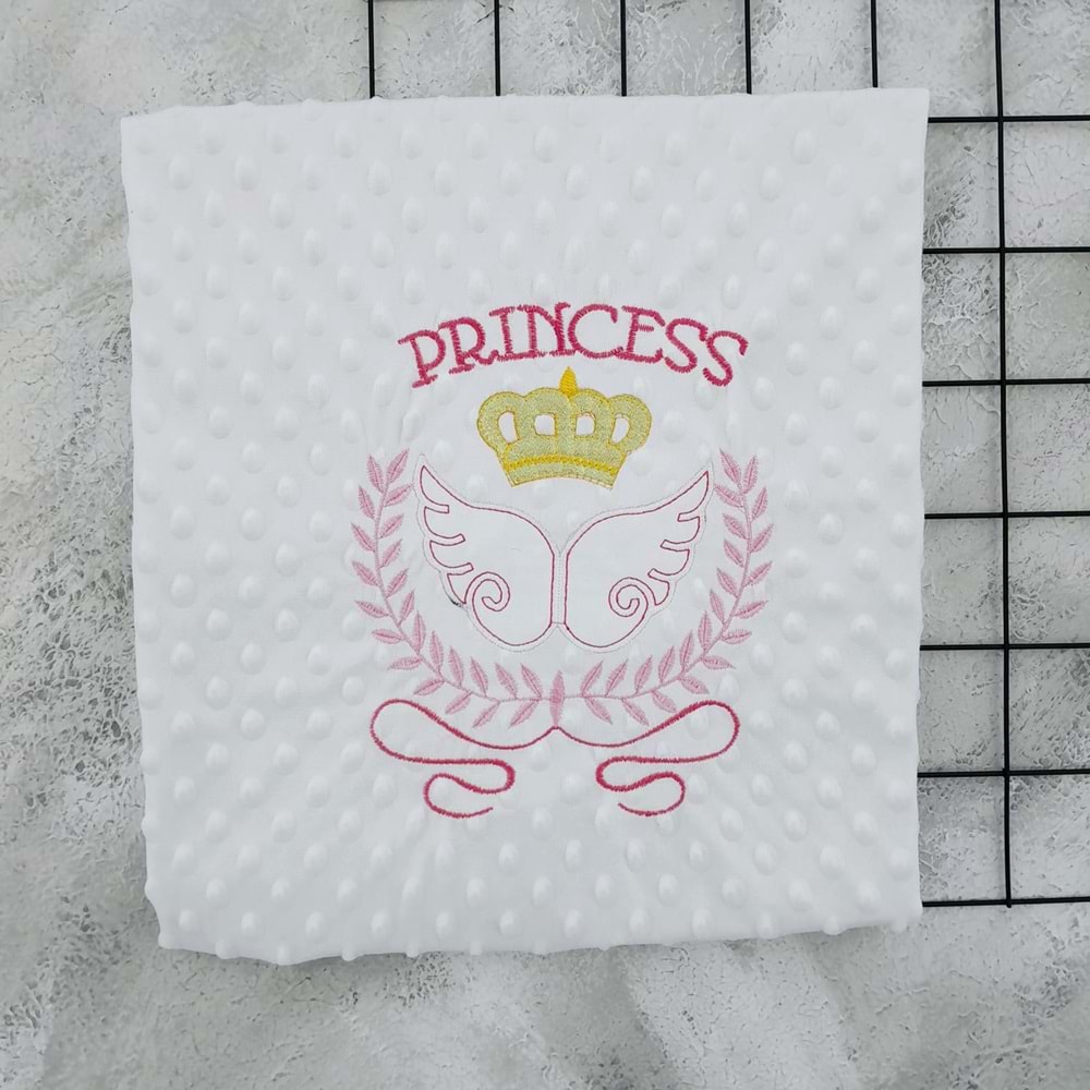 MSA 1124 PRİNCESS NAKIŞLI NOHUT BATTANİYE - KREM PEMBE