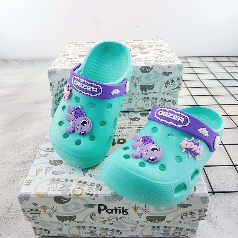 GEZER 0116 KAPLUMBAĞA CROCS TERLİK - MİND - 31