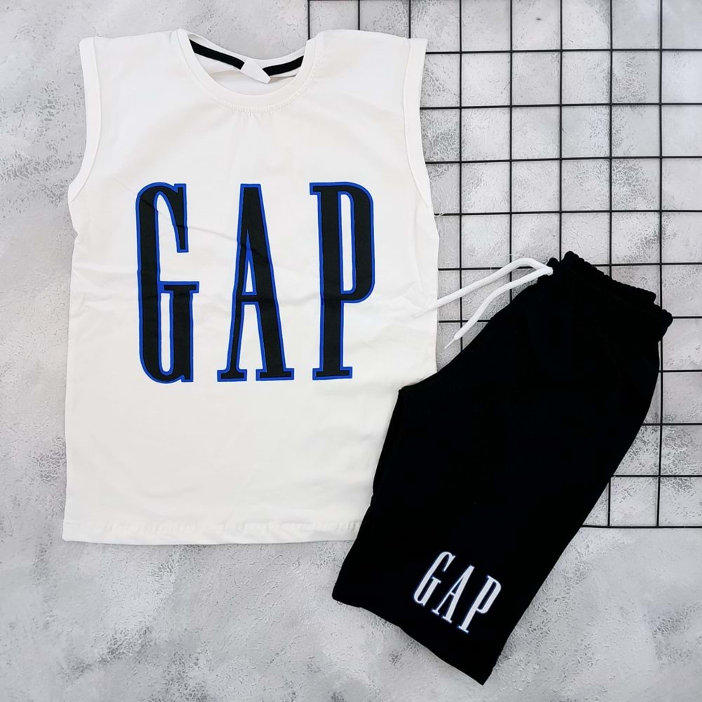 BEKA 105 GAP BASKILI ŞORT TAKIM - MAVİ - 10-11 YAŞ