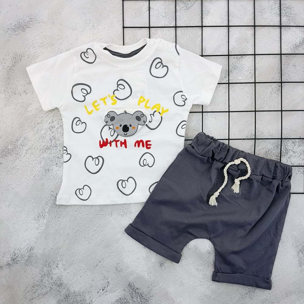 VOIKIDS 57016 KOALA ŞORT TAKIM