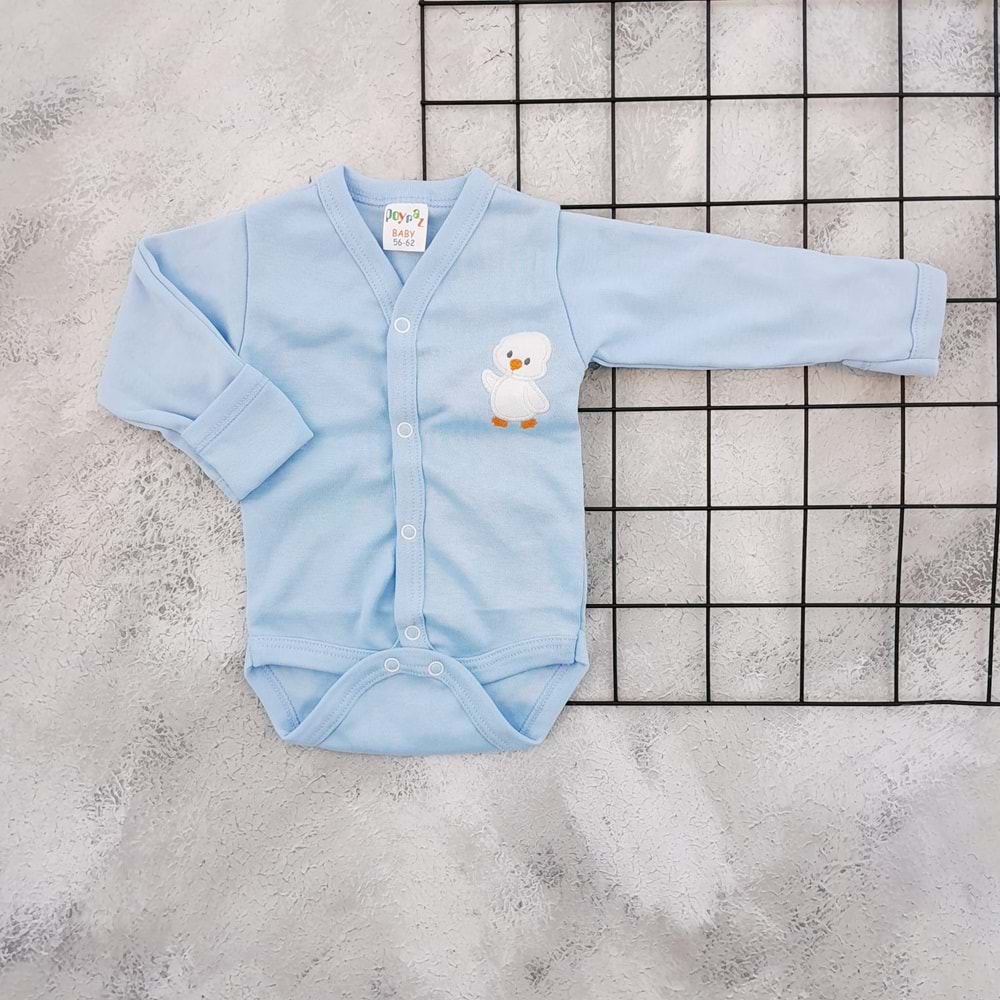 POYRAZ 339 KUNDAK BADİ - MAVİ - 0-3 AY