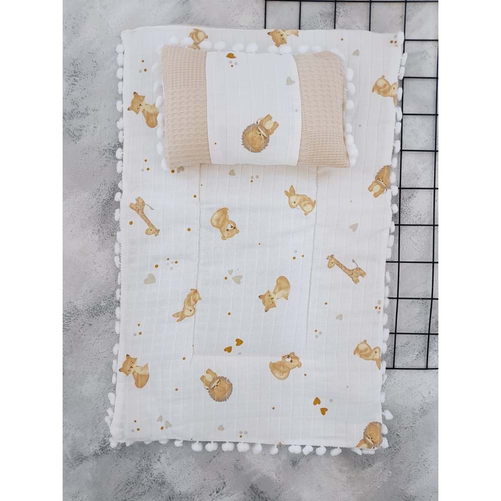 SLEEPY BABY 20245 HAYVANLAR WAFFLE MÜSLİN ALTAÇMA