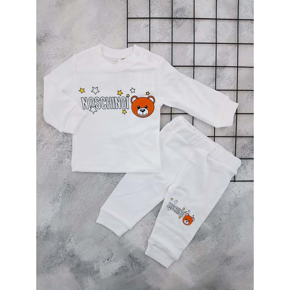 MİNİLOVE 8187 NOSCHINOI BASKILI MEVSİMLİK TAKIM