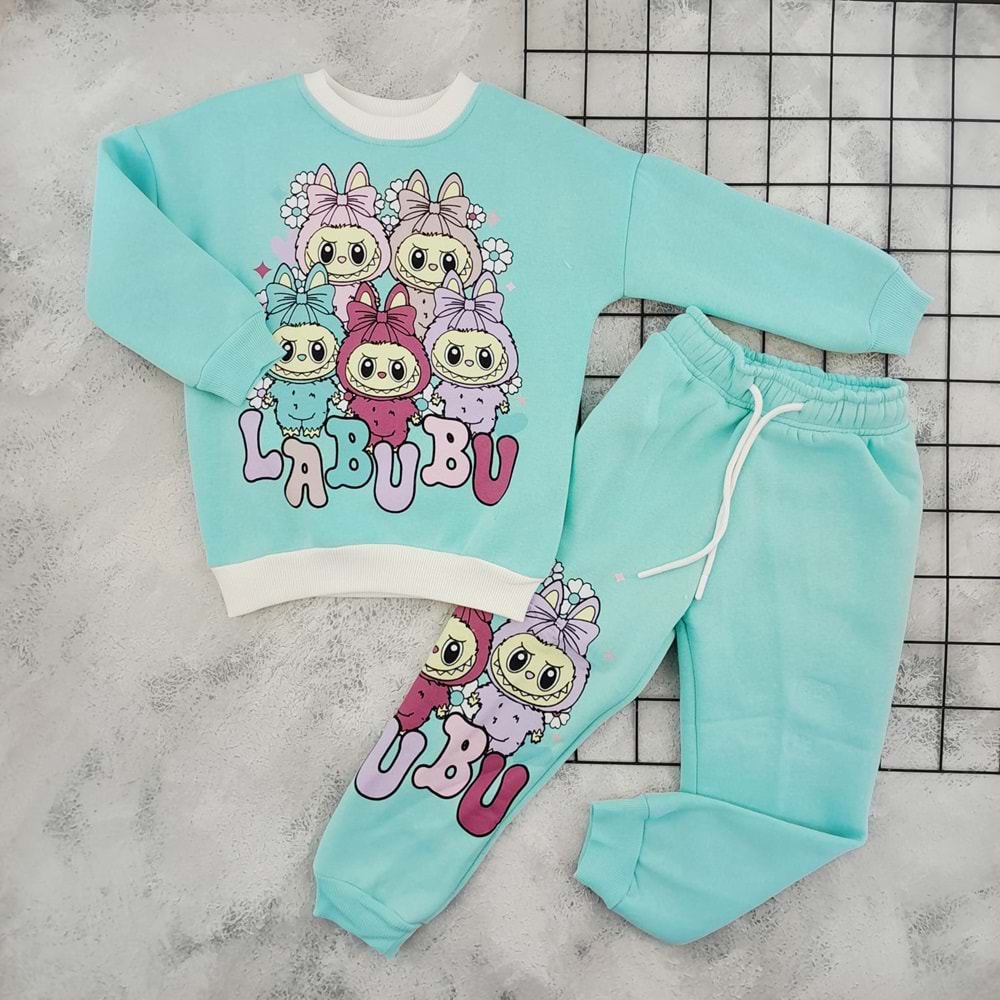 CİCİBOM 1924 RENKLİ LABUBU 3 İP TAKIM - MİND - 7-8 YAŞ