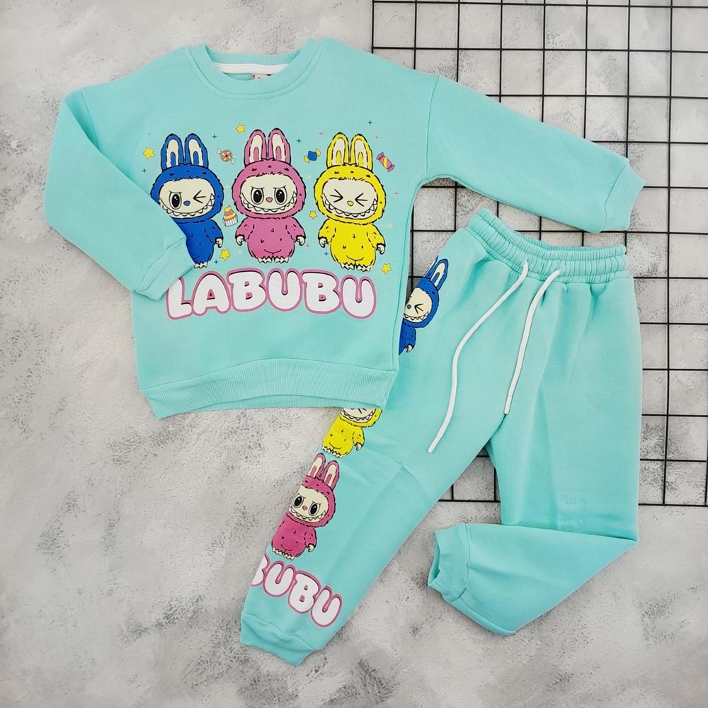 CİCİBOM 1925 LABUBU KARDEŞLER 3 İP TAKIM - MİND - 7-8 YAŞ