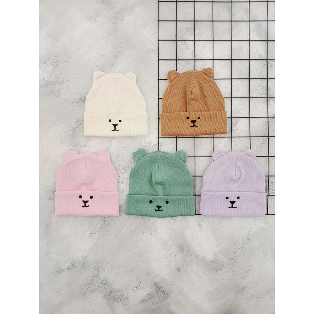 AYICIK YÜZ KULAKLI BERE - LİLA - 1-2 YAŞ