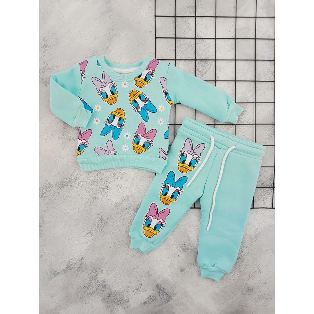 CİCİBOM 1928 DAİSY DUCK BASKILI 3 İP TAKIM - MİND - 6 AY