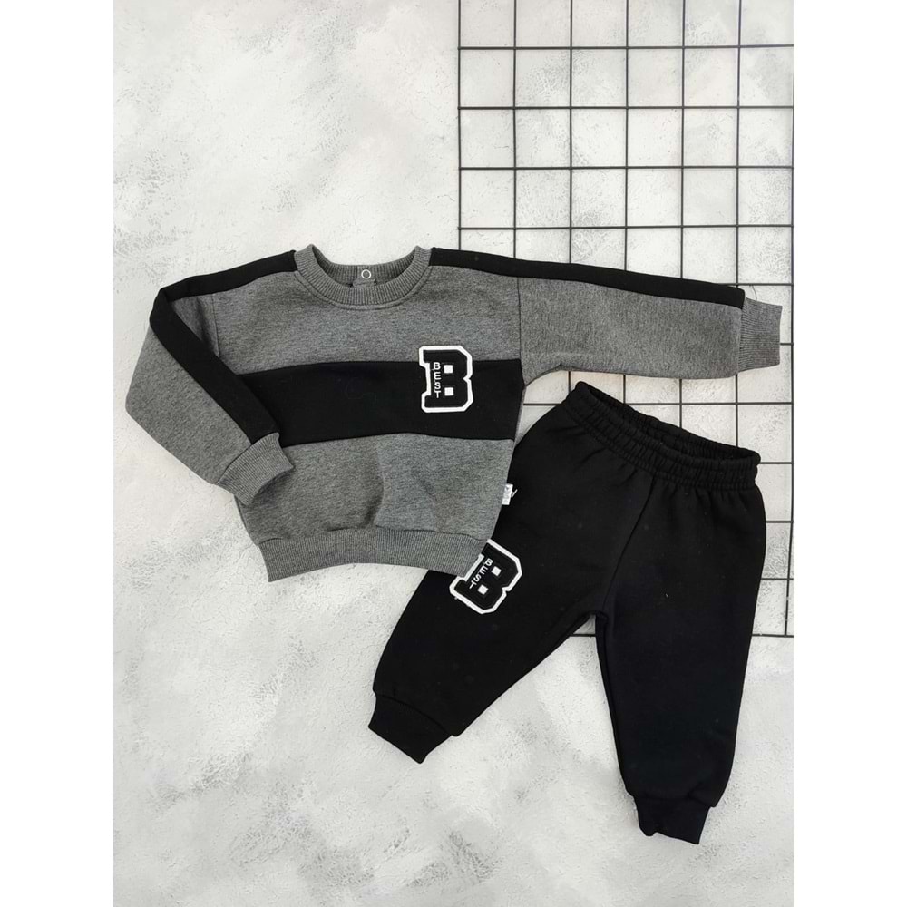 NAZAR 25817 BEST NAKIŞLI 3 İP TAKIM - SİYAH - 9 AY