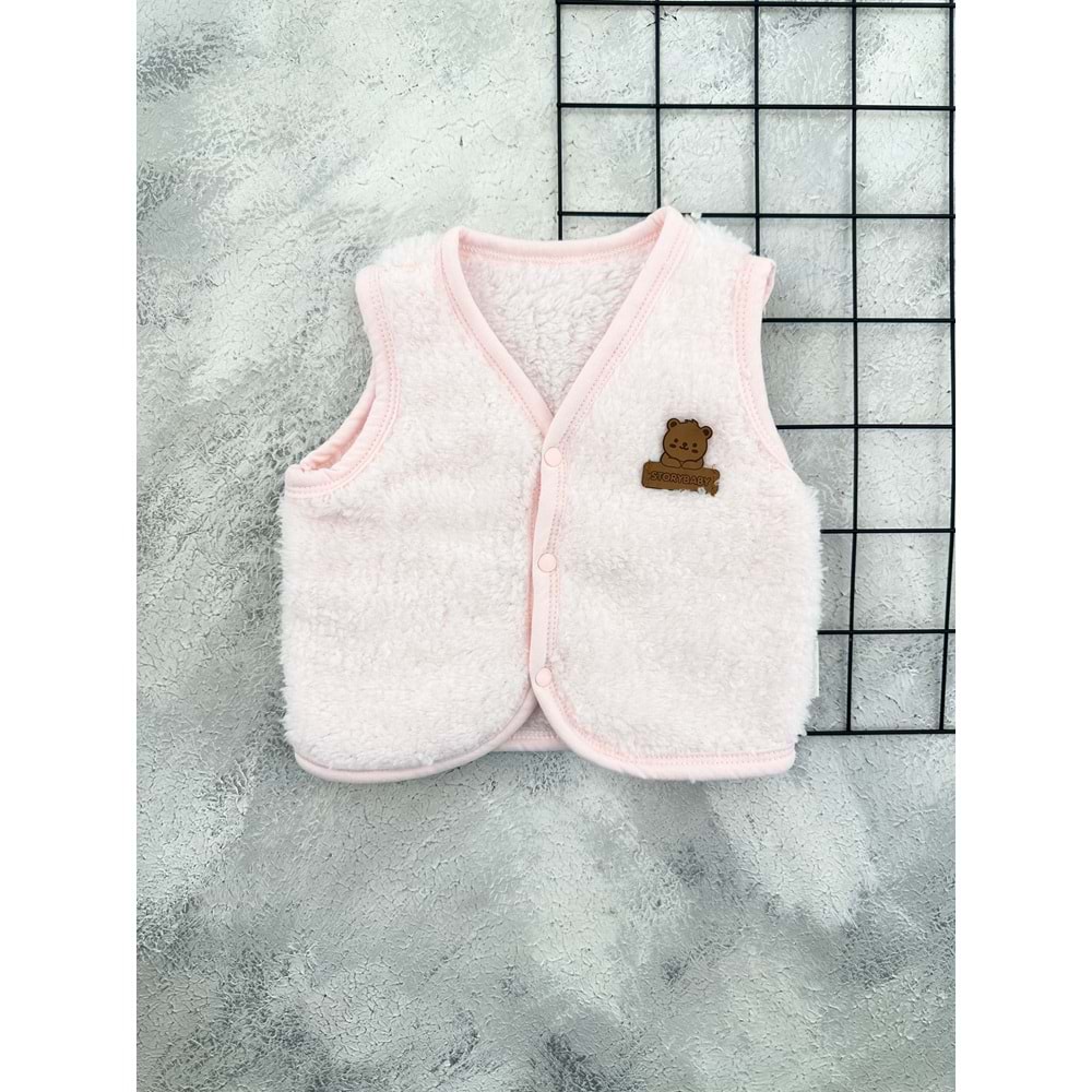 STORYBABY 1223 WELSOFT YELEK - PEMBE - 18-24 AY
