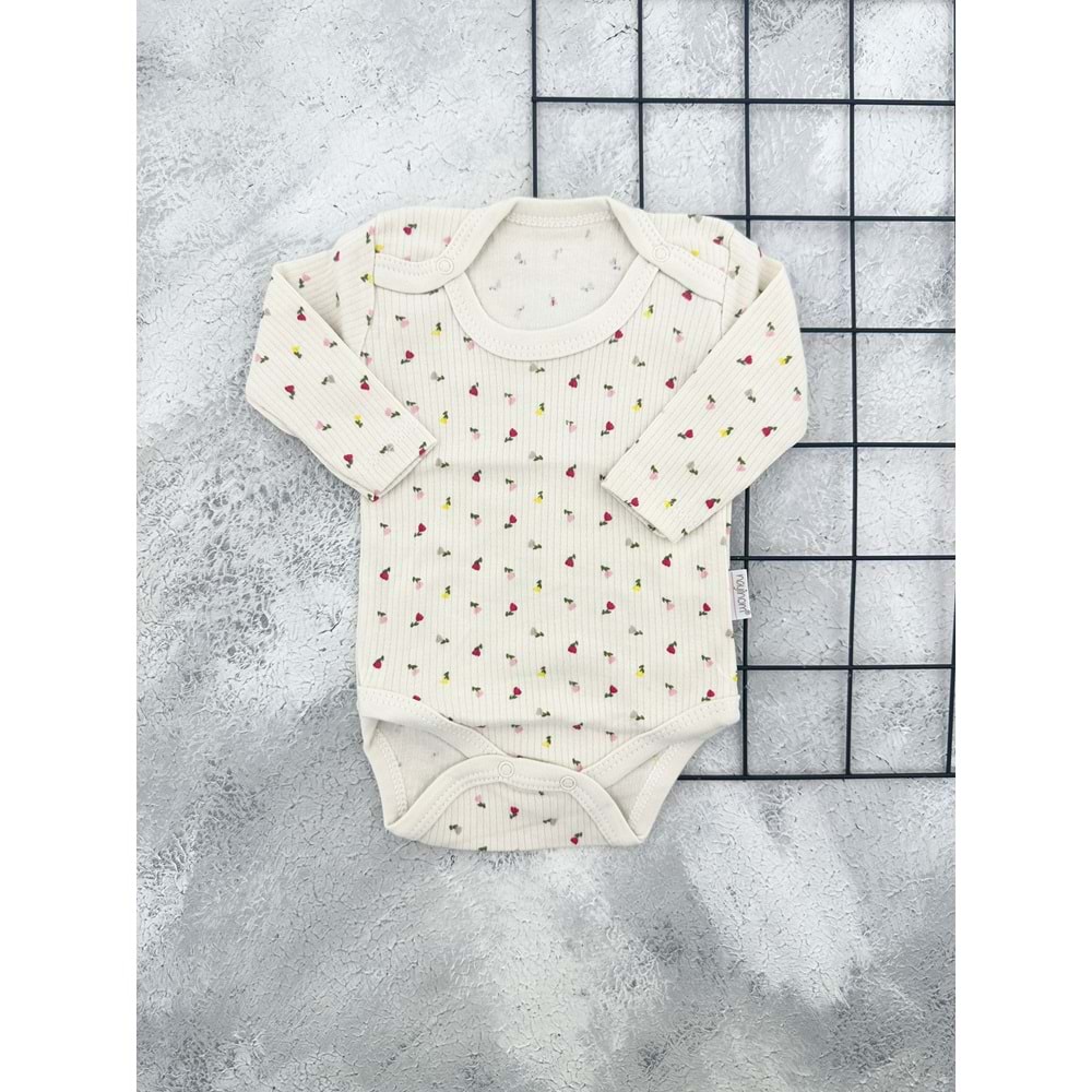 NAYİNOM 2814 LALE UZUNKOL ÇITÇITLI BADİ - BEJ - 3 YAŞ