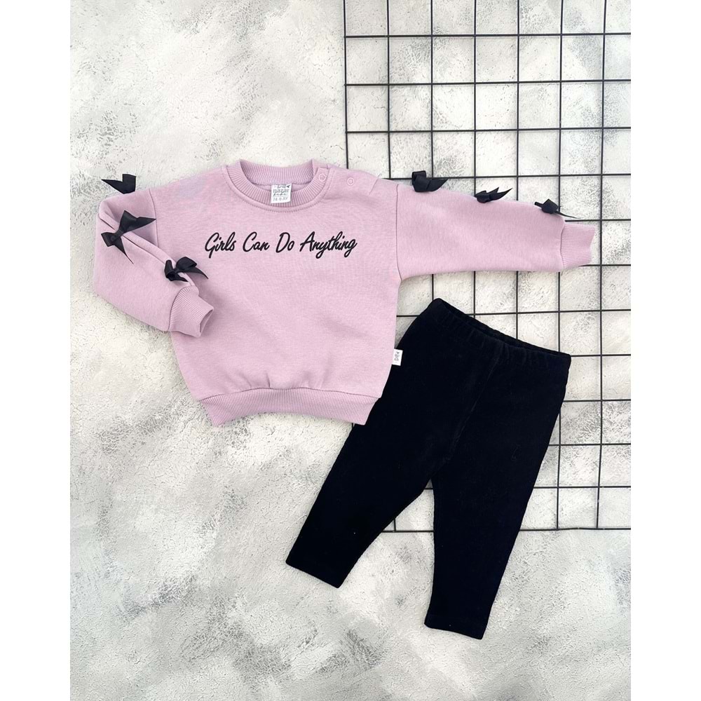 NAZAR 25949 KOLU FİYONKLU 3 İP TAKIM - LİLA - 12 AY - ST05410-LİLA-12 AY