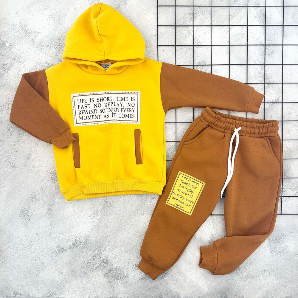 NAZAR 25980 CEP DETAY 3 İP TAKIM - HARDAL - 4 YAŞ