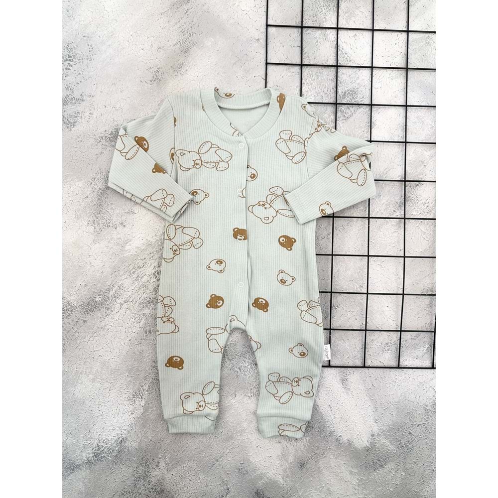 NAYİNOM 1865 OTURAN AYICIK MANŞETLİ TULUM - YEŞİL - 0 AY