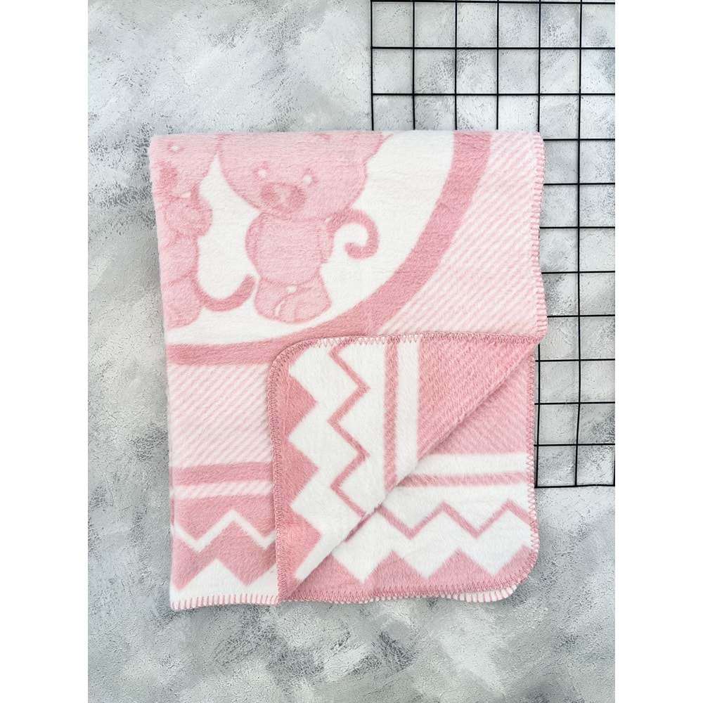 BERÇO 5055 AYILI PAMUK BATTANİYE - PEMBE