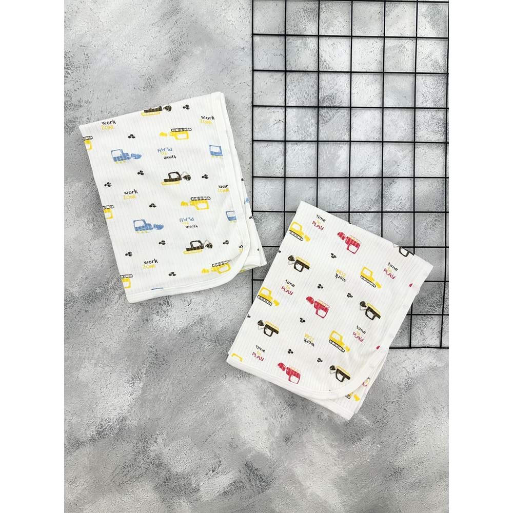 BERÇO 5655 ARABALAR TEK KAT KUNDAK - MAVİ