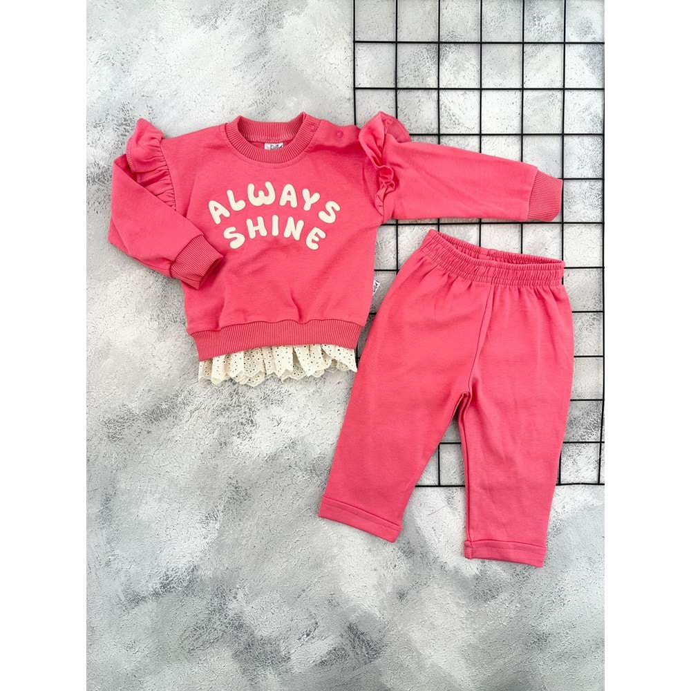 NAZAR 26130 ALWAYS SHINE MEVSİMLİK TAKIM - NAR ÇİÇEĞİ - 12 AY