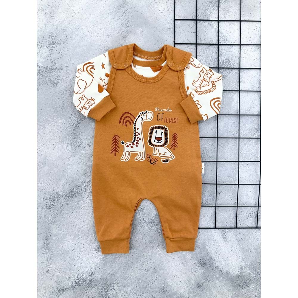 BABYCAN 3031 ZÜRAFA ASLAN TULUM - KİREMİT - 6-9 AY