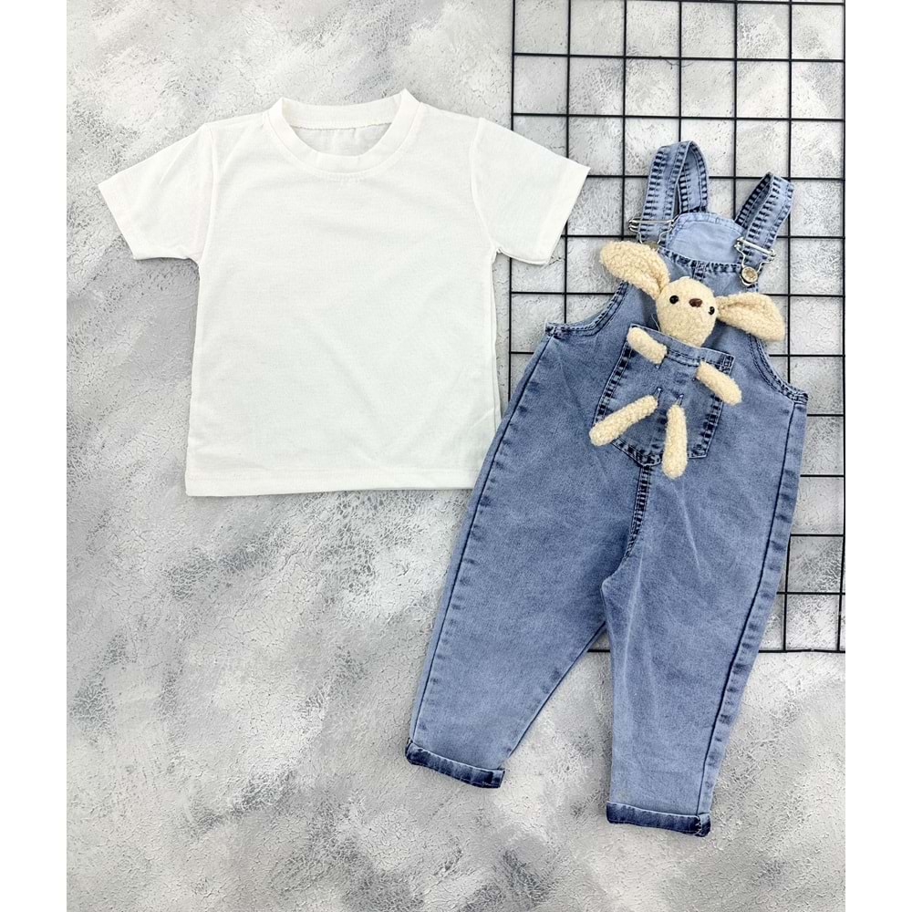 HEROX (2-5 YAŞ) AYICIKLI KOT SLOPET - BUZ MAVİSİ - 2 YAŞ