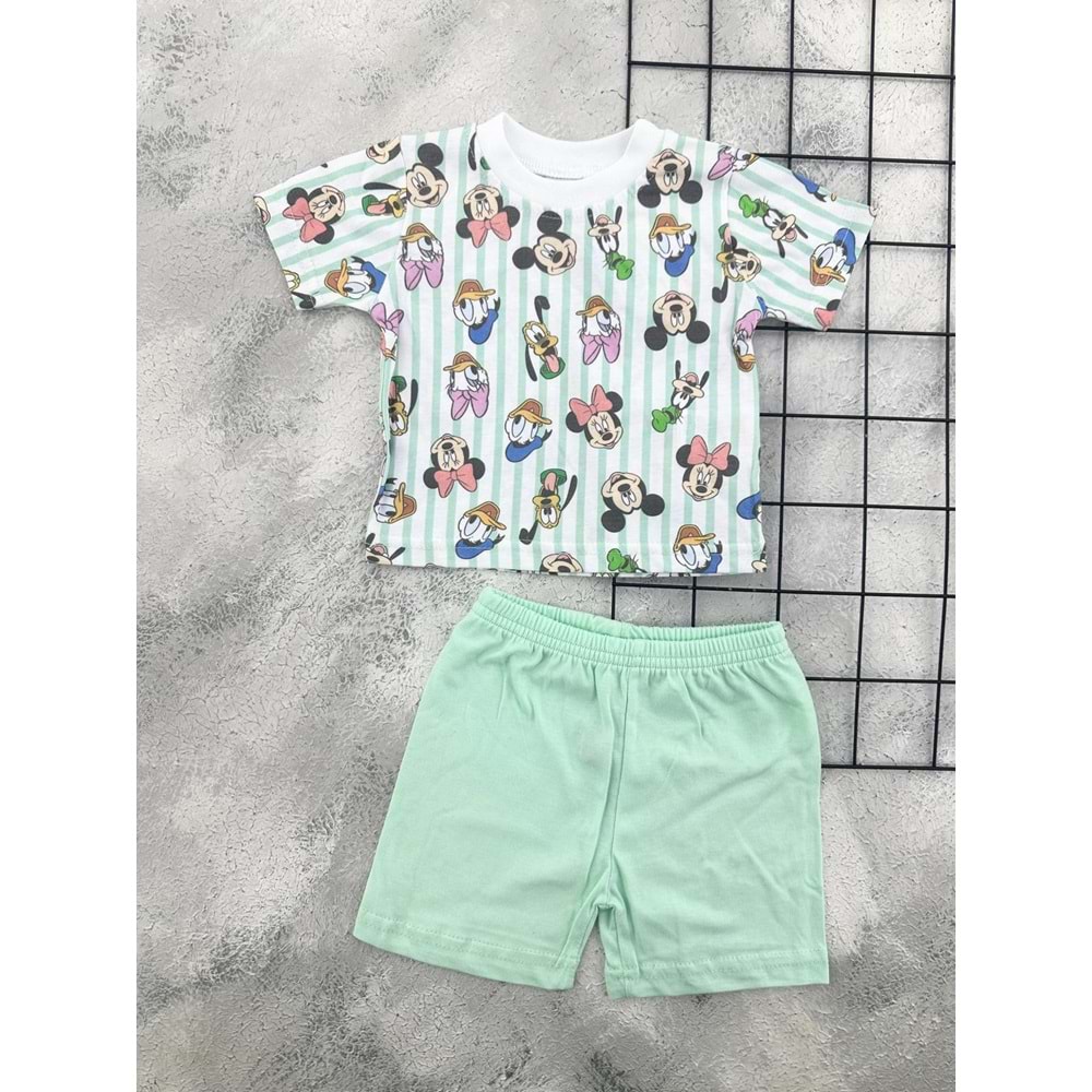 ERN BABY 0109 MİNNİE MOUSE TAKIM - MİND - 12 AY