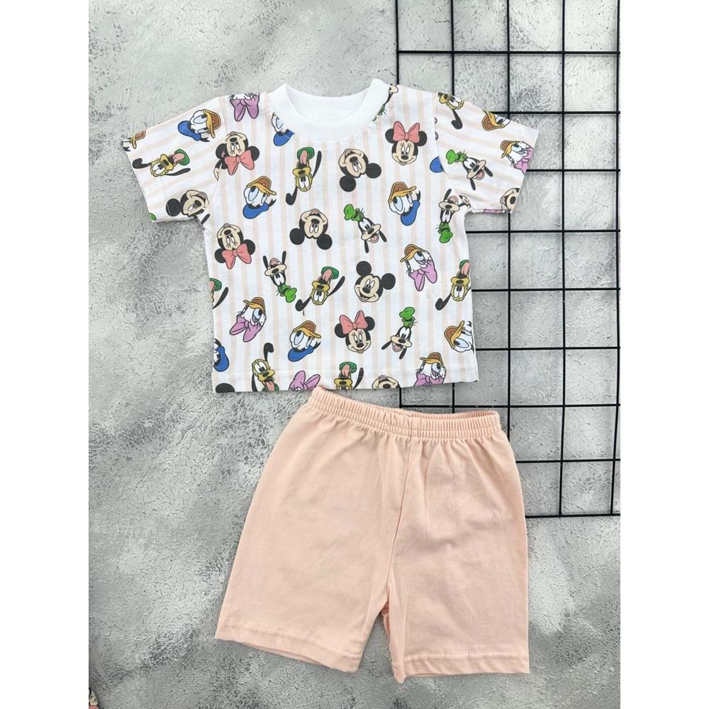 ERN BABY 0109 MİNNİE MOUSE TAKIM- SOMON - 24 AY