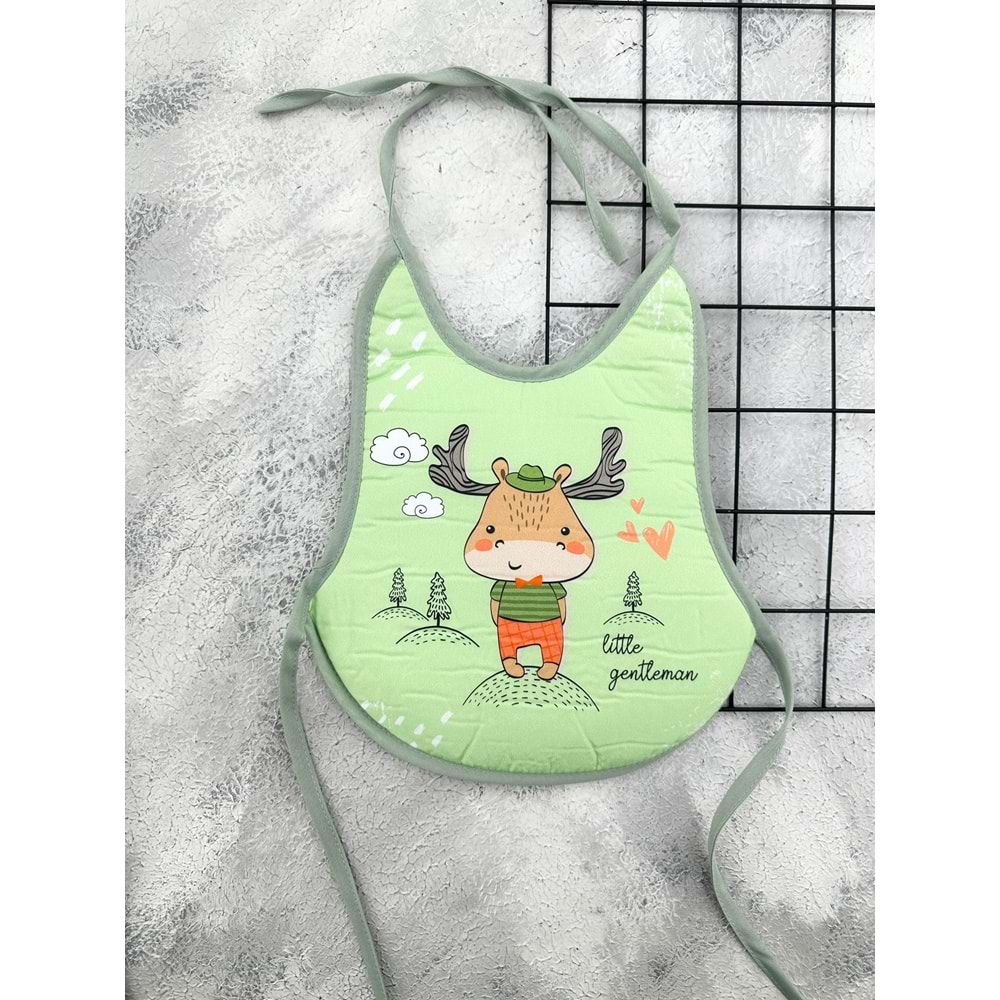 BEBE-CHİ 2532 ŞAPKALI GEYİK DESEN ARMUT ÖNLÜK