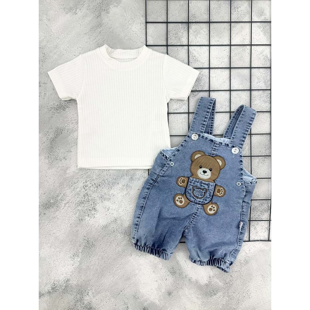 MY KOALA 2026 BEAR AYICIK KOT SALOPET - MAVİ - 18 AY
