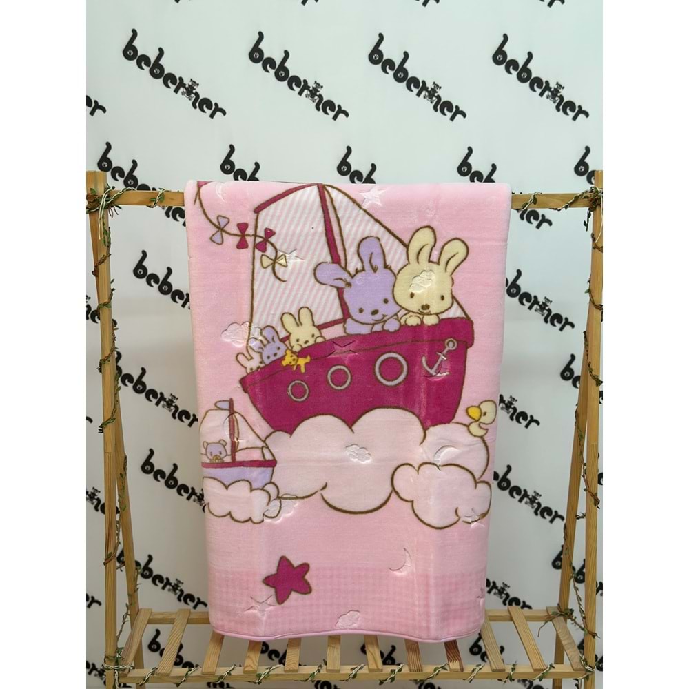 MERİNOS DENİZCİ BEBEK BATTANİYE - PEMBE
