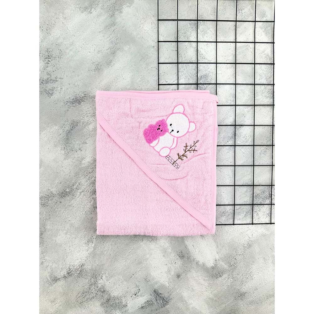 MSA 1118 AYICIK BEBEK HAVLUSU - PEMBE - 0 AY