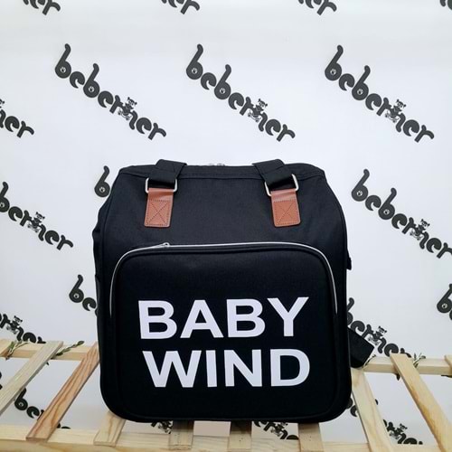 BABY WIND ANNE SIRT ÇANTASI - SİYAH