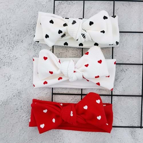 DEFNEM 3 LÜ KALPLİ BANDANA