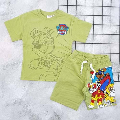 Z&R 2459 PAW PATROL BASKILI ŞORT TAKIM