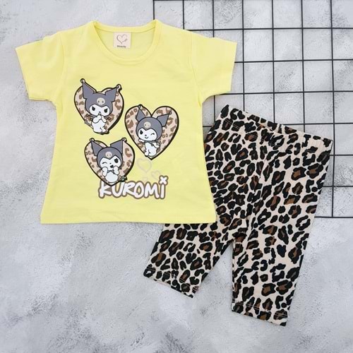TİWİ 3034 LEOPAR KUROMİ TAYT TAKIM