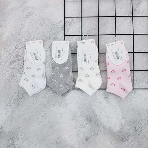 LİLYY 2821 KALP BİLEK ÇORAP