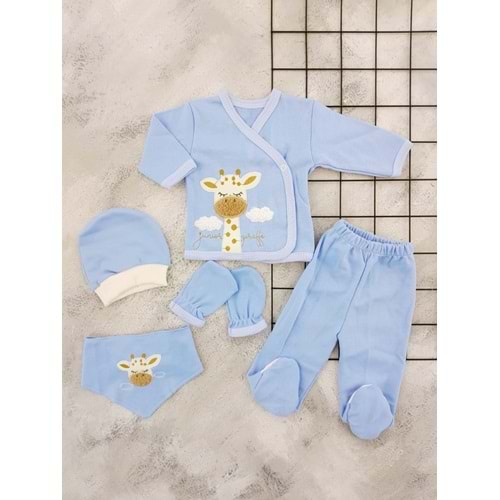 CONCON 538 PELUŞ ZÜRAFA 5 Lİ ZIBIN SET