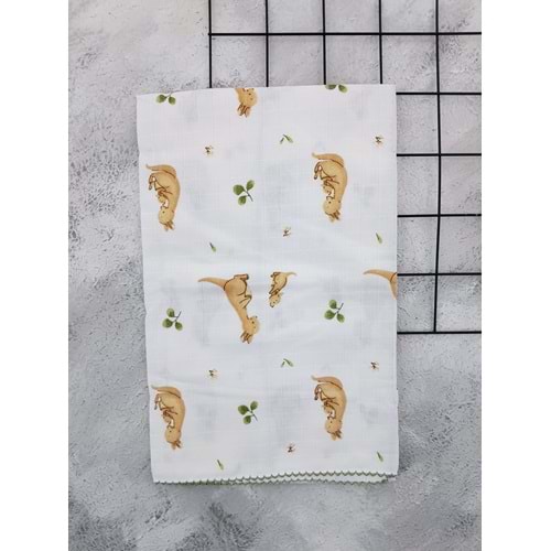 CİX 529 KANGURU MÜSLİN BATTANİYE 80*90 - YEŞİL