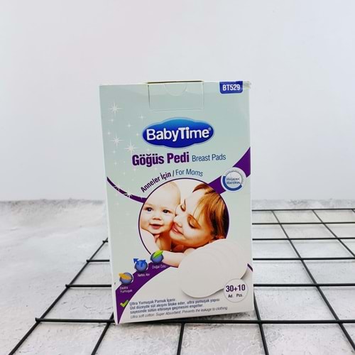 BABYTİME 529 GÖĞÜS PEDİ 40 LI