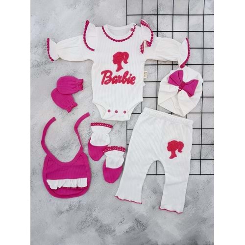 COŞAY BABY 25204 SÜZENE BARBİE 6 Lİ ZIBIN SET