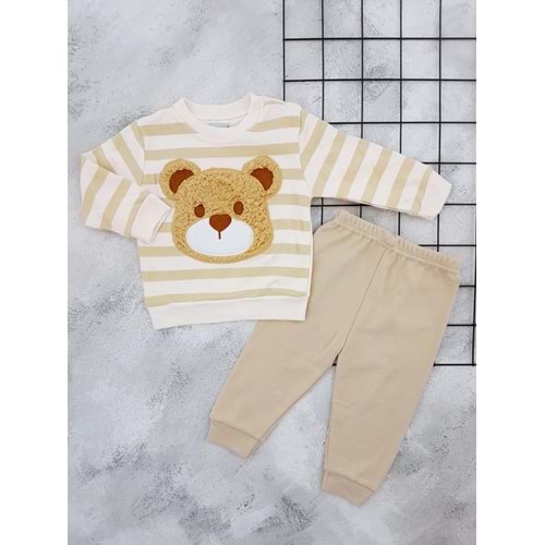 NİKUBY 45173 PELUŞ AYI NAKIŞ MEVSİMLİK TAKIM