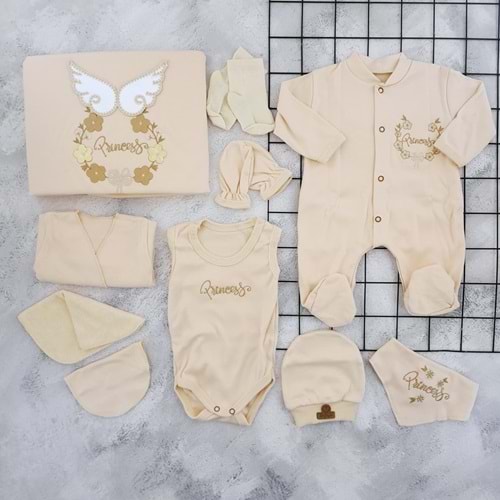 CONCON 1645 PRİNCESS ORGANİC 10 LU ZIBIN SET
