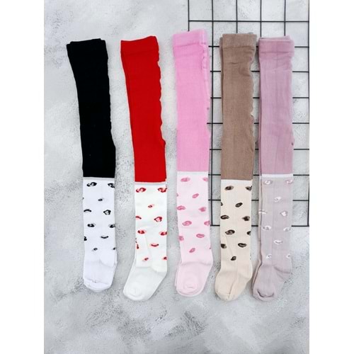 EKİNOKS 3172 PAMUKLU TAŞ DESEN KÜLOTLU ÇORAP
